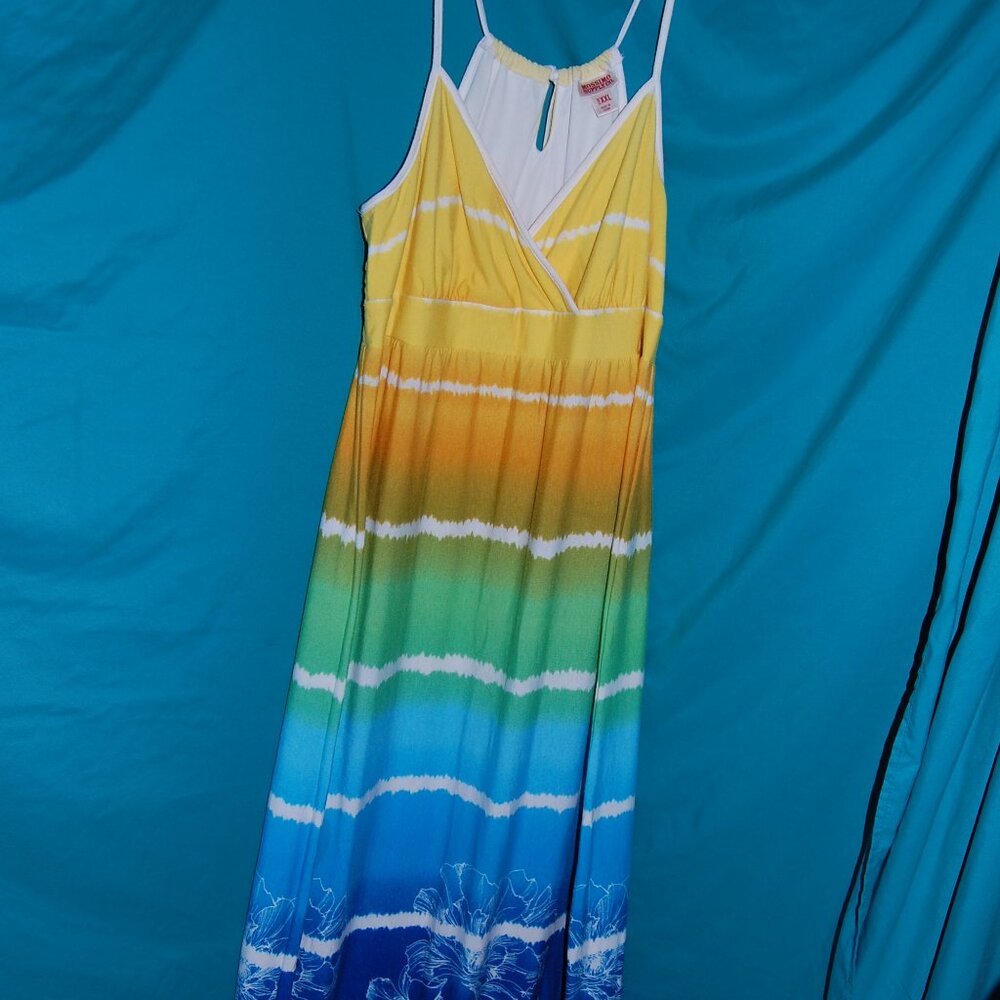 Stunning Long Summer Maxi Dress (multicolor)